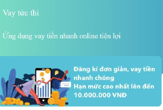 h5 vay tức thì